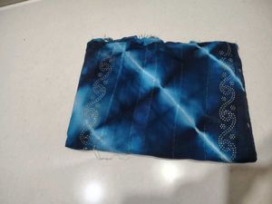 Blue Tie-Dye Dupatta