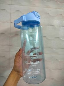 3 Pcs Sipper Motivational Water Bottles 2L,1L,800m