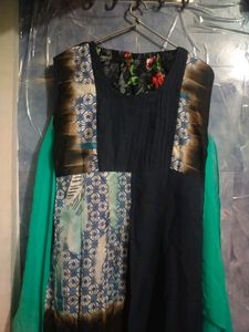 Indowestern Dress With Skirt