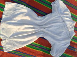 Elegant White Pearl Embellished dress