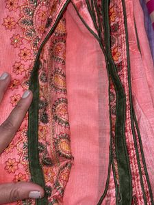 Embroidered Sober Saree