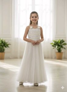 White Embellished Dress