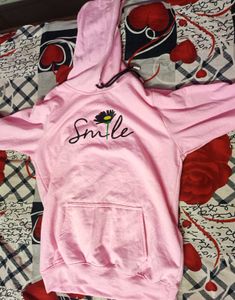 Cute Pink 'Smile' Hoodie