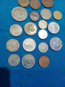 Foreign Coins USA, UK, UAE(Dubai), Malaysia, Spain