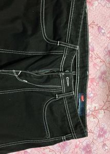 Levi's Black Contrast Stitch Jeans