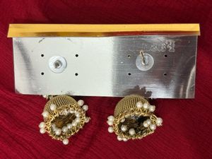 Party Wear Jhumka Earrings Premium