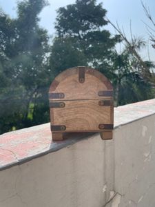 Vintage Wooden Treasure Chest