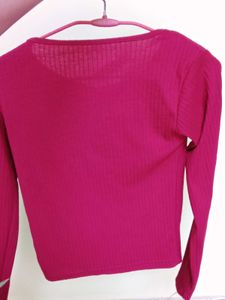 Maroon Top Bust 32