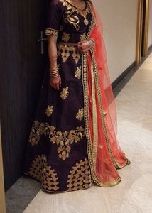 Elegant Embroidered Lehenga Choli Set