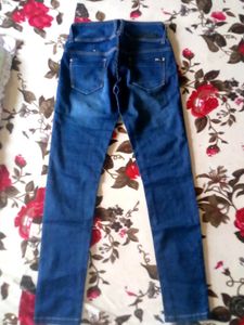 High Waisted Denim Jeans