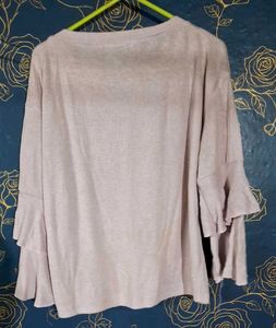 Peach Color Top From Miss Zara