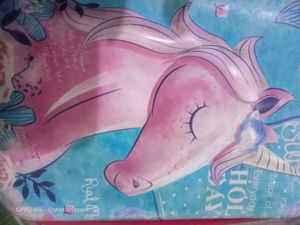Unicorn Geometry Pouch