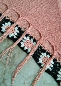 Summer Ponchu top (क्रोशिया से बना)