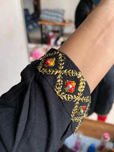 Elegant Black Kurti