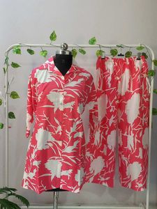 Brand New Pink Plus Size Coord Set