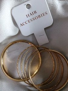 y2k Gold Accessory Bangles