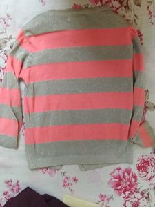 Striped Knit Cardigan