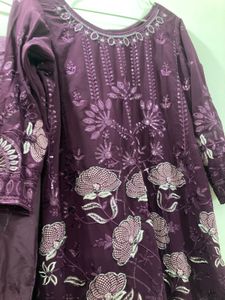 Embroidered Kurta Set