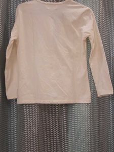 Tich Button Jacket with Flower Design At Front