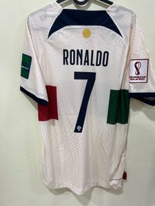 Ronaldo 2022 away world cup qatar football jersey