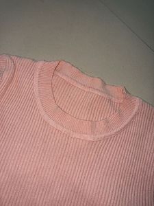 baby Pink Bodyfit Top