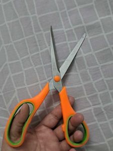 Orange Handled Scissors