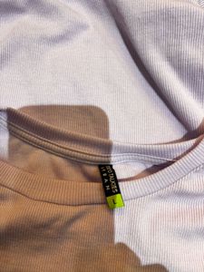 Tokyo Talkies Crop Full Sleeve Skin Tight Top