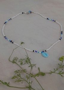 Beaded Necklace💙 🧿✨