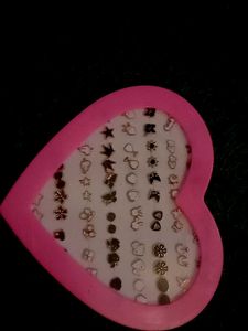Beutiful Earrings And Soft Classical
