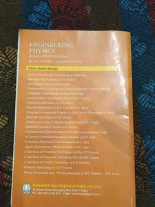 Engineering Physics Book