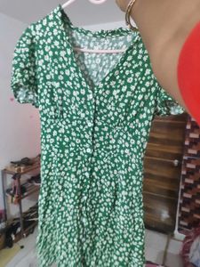 Short Greeny Dress