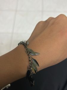 Leaf Charm Bracelet