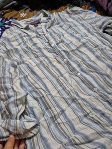 Striped Casual Oversize T Shirt