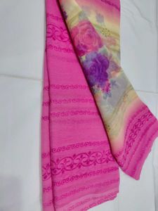 Elegant Chiffon Saree