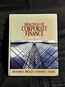 Corporate Finance Principles Brealey, Richard A ;