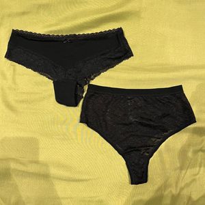 H&M Lace Thongs (2-Pack)
