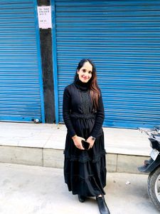 Elegant Black Maxi Dress