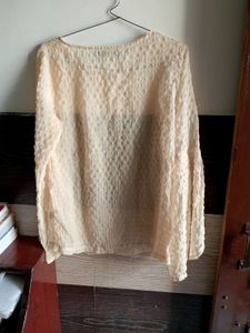 Beautiful Ruffle Sleeves Top.
