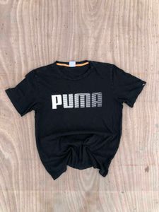 BLACK  PUMA  T SHIRT