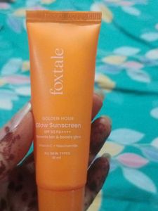 Foxtale Golden Hour Glow Sunscreen
