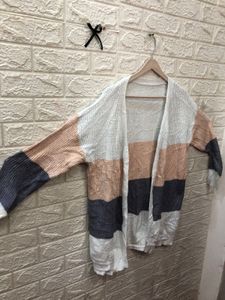 Striped Knit Cardigan🐭