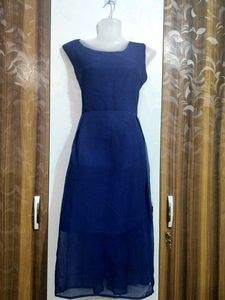 Chic Navy Blue Dress