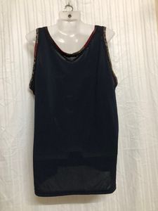 Jimida Blue Sleeveless Top