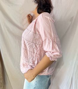 Pink Embellished Top