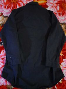 korean black oversized shirt