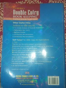 Double Entry Book Keeping Class 12