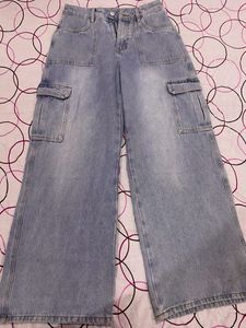 Urbanic New Cargo Denim Jeans