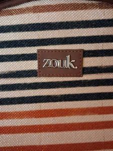 Zouk Striped Backpack