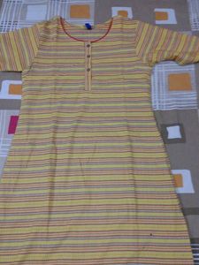 Striped Cotton Kurti