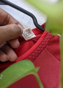 Adidas Red T-Shirt